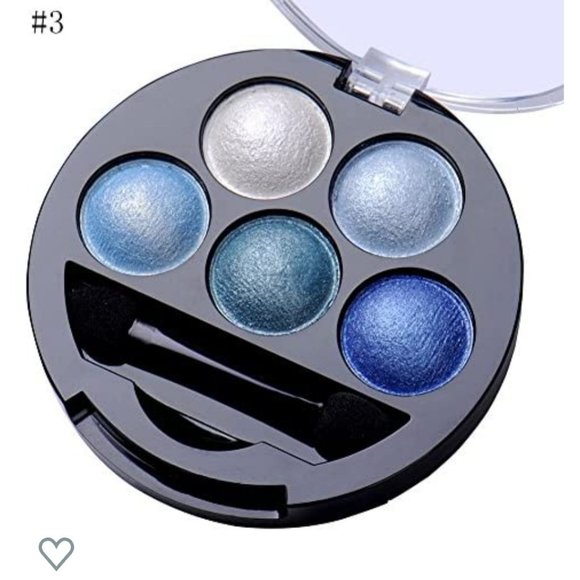 Set Of 2 Mini Blue Eyeshadow Palettes - Picture 6 of 6